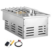 VEVOR Single Grilling Side Burner for Outdoor 17,000BTU Propane & Natural Gas