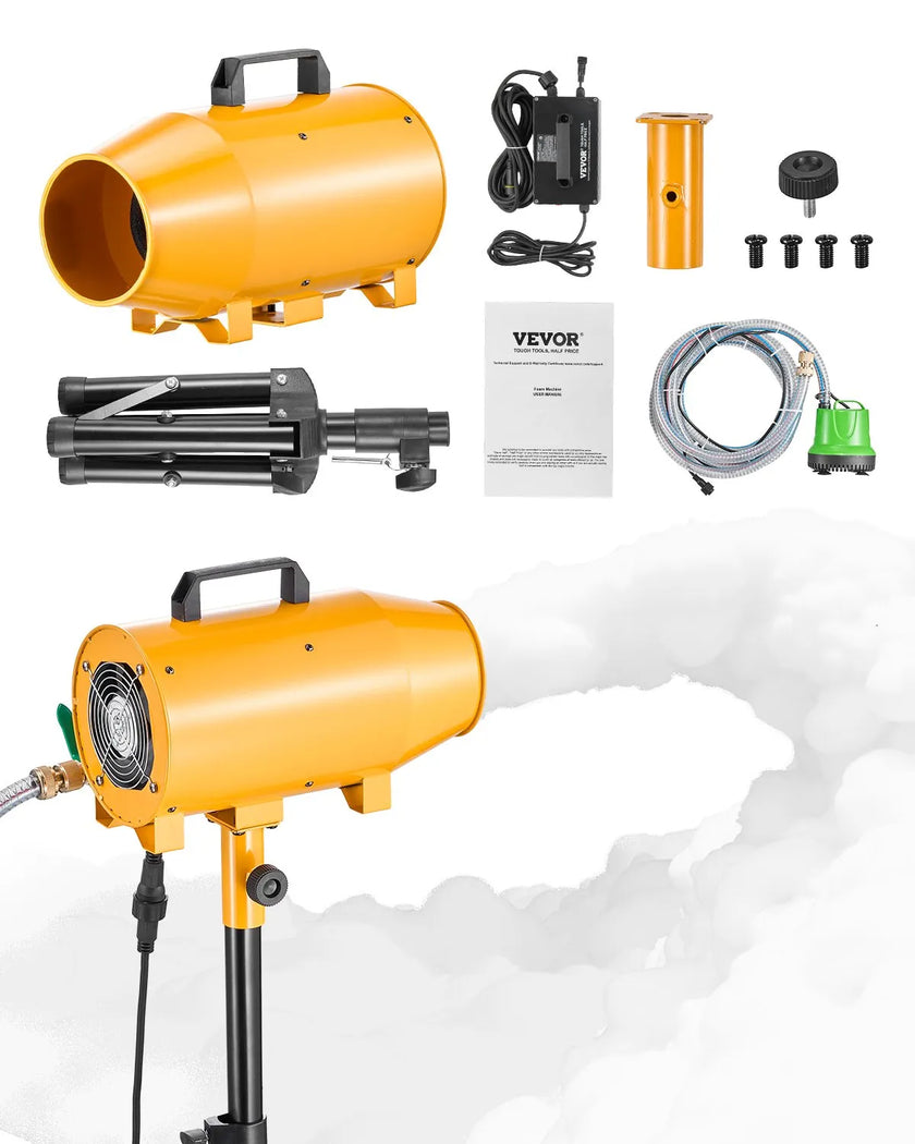 VEVOR Foam Machine Party Foam Cannon 180 W for Birthdays Celebrations & Party