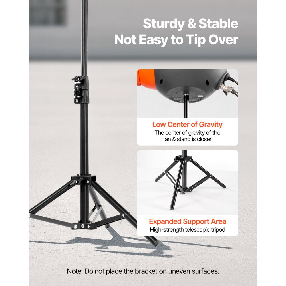 115W Foam Party Machine with Tripod Stand | Portable Foam Cannon for Backyard & Pool Parties
