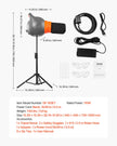 115W Foam Party Machine with Tripod Stand | Portable Foam Cannon for Backyard & Pool Parties