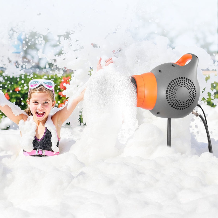 115W Foam Party Machine with Tripod Stand | Portable Foam Cannon for Backyard & Pool Parties