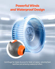 VEVOR Foam Machine Party Foam Cannon 115 W Foam Cannon for Party Grey & Orange