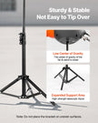 VEVOR Foam Machine Party Foam Cannon 115 W Foam Cannon for Party Grey & Orange