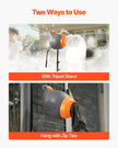 VEVOR Foam Machine Party Foam Cannon 115 W Foam Cannon for Party Grey & Orange