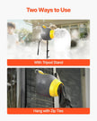 VEVOR Foam Machine Party Foam Cannon 115 W Foam Cannon for Party Grey & Yellow