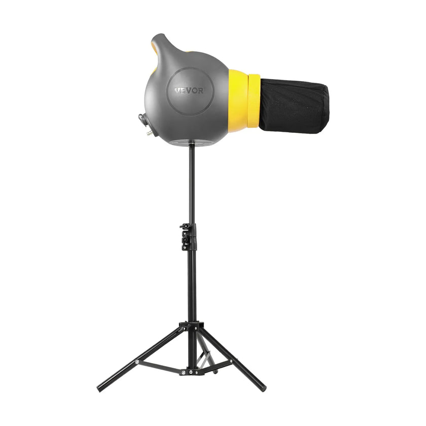VEVOR Foam Machine Party Foam Cannon 115 W Foam Cannon for Party Grey & Yellow