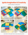 VEVOR Climbing Toys 7 Piece Foam Climbing Blocks for Toddlers and Preschoolers