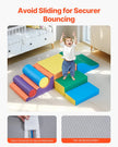 VEVOR Climbing Toys 7 Piece Foam Climbing Blocks for Toddlers and Preschoolers