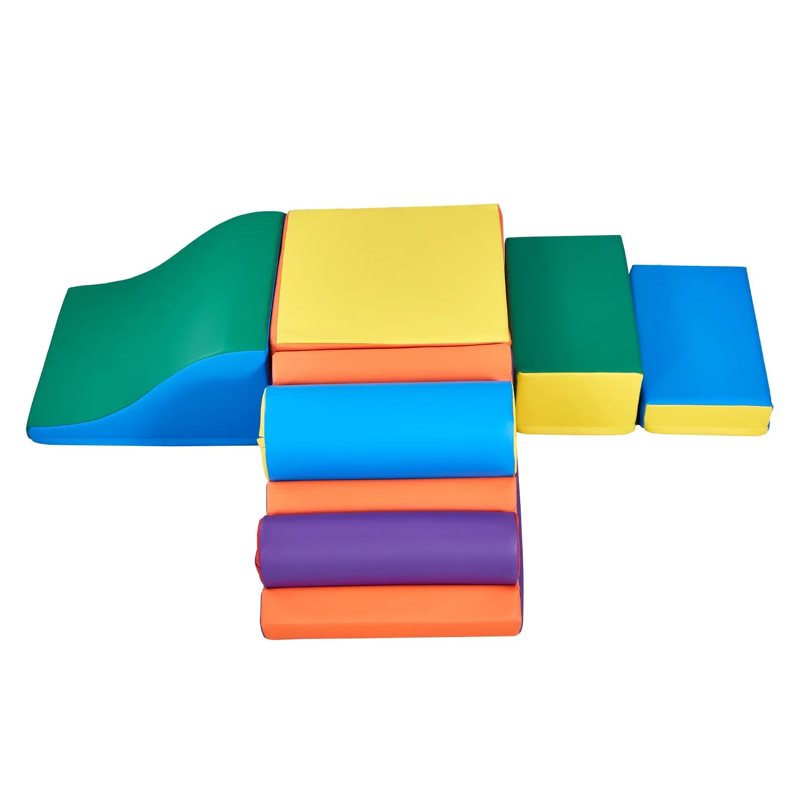 VEVOR Climbing Toys 7 Piece Foam Climbing Blocks for Toddlers and Preschoolers