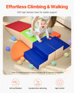 VEVOR Climbing Toys 6 Piece Foam Climbing Blocks for Toddlers and Preschoolers