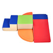 VEVOR Climbing Toys 6 Piece Foam Climbing Blocks for Toddlers and Preschoolers