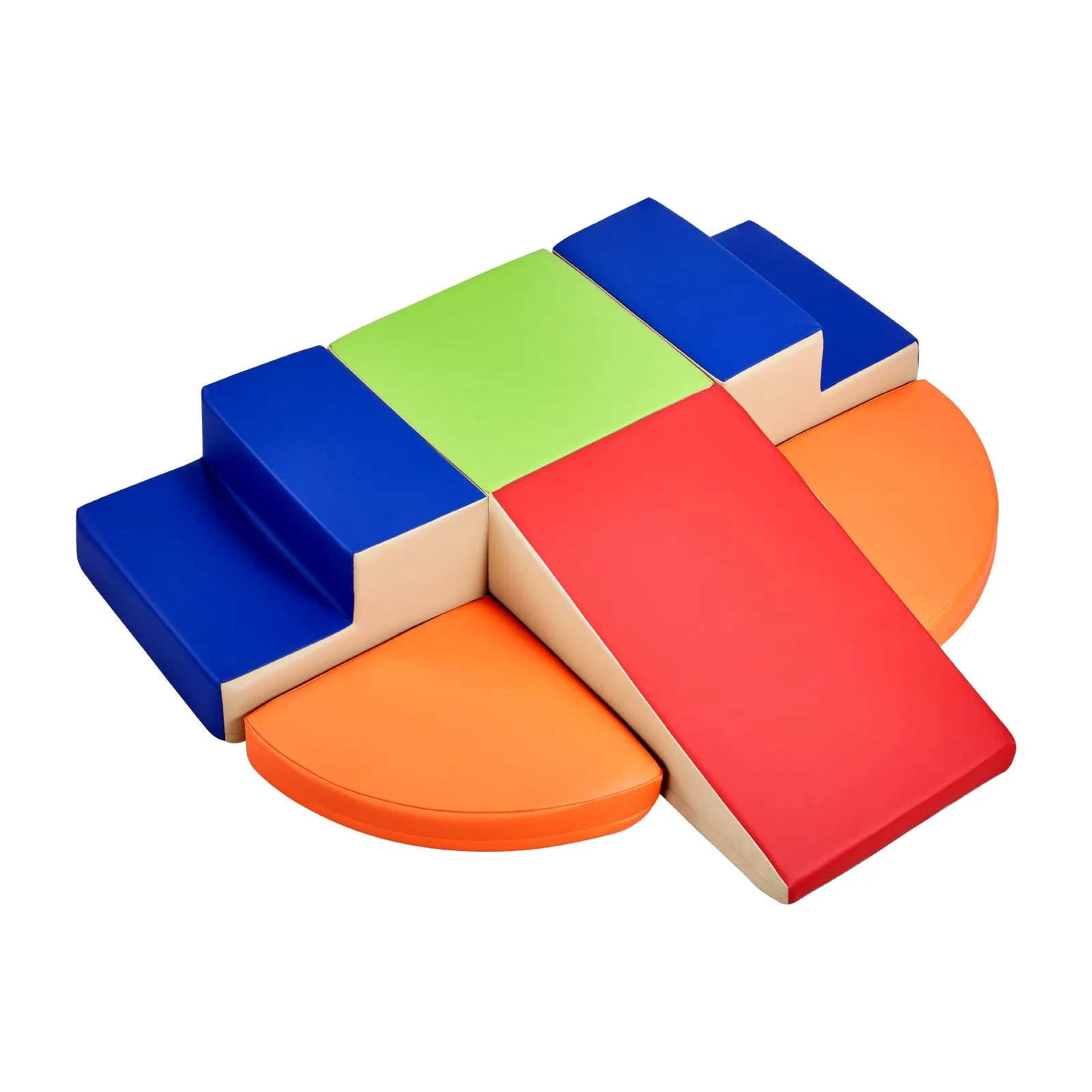 VEVOR Climbing Toys 6 Piece Foam Climbing Blocks for Toddlers and Preschoolers