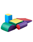VEVOR Climbing Toys 5 Piece Foam Climbing Blocks for Toddlers and Preschoolers