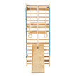 VEVOR Swedish Ladder Wall Gym 8 in 1 Wooden Indoor Playground Climbing Toys