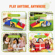 VEVOR Single Tunnel Climber, Toddler Playset, Foam Climbing Blocks for Toddlers, Kids Tunnel Maze with Stairs and Ramp, Indoor for Toddlers and Preschoolers Easy to Clean, 3 pcs (Assorted)