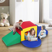 VEVOR Toddler Climbing Toys Indoor, 5 Piece Climb, Crawl and Tunnel Soft Play Equipment, Foam Climbing Toys, Kids Tunnel Maze with Stairs and Ramp,Indoor for Preschoolers Easy to Clean (Assorted)