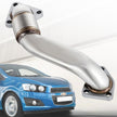 Bolt On Passenger Side Up-Pipe w/ Gaskets For LB7 LLY LBZ LMM LML 6.6L 2001-2016 Duramax