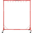 VEVOR Painting Rack Adjustable Paint Hanger 8 Hooks Auto Body Painting Stand