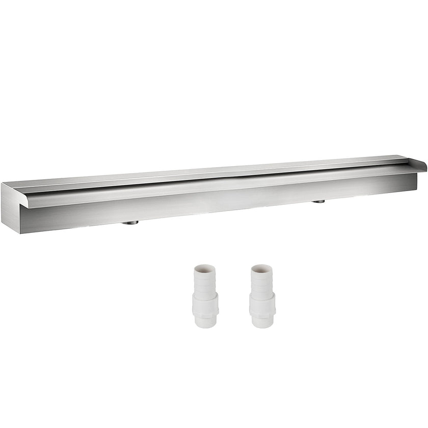 VEVOR Pool Fountain Stainless Steel Pool Waterfall 59.4