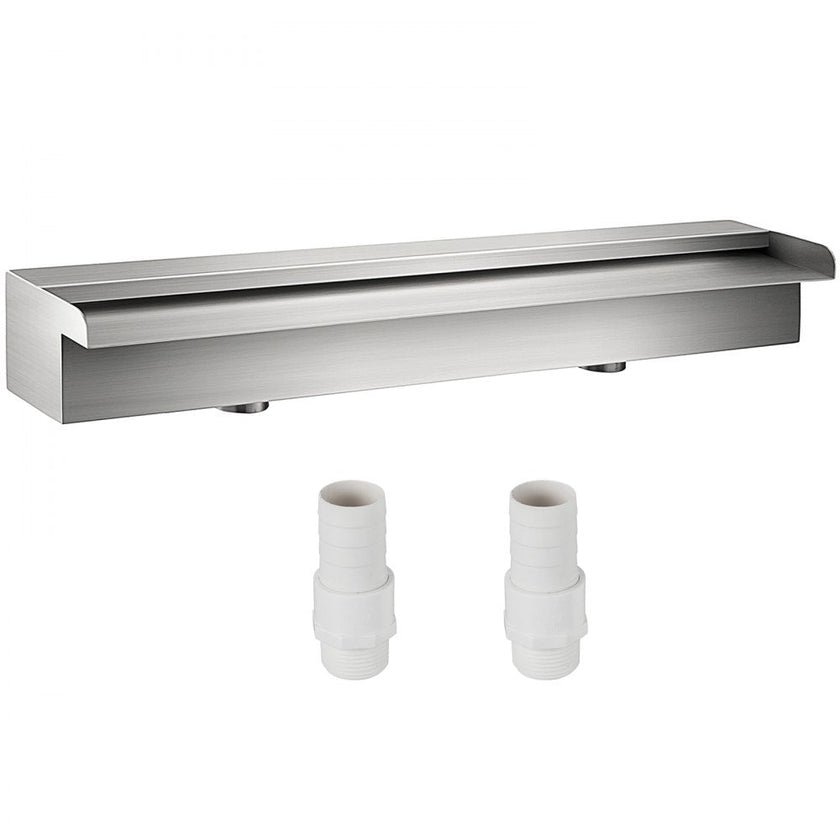 VEVOR Patiolife Pool Fountain Stainless Steel Pool Waterfall 23.6