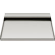VEVOR Waterfall Blade, 30cm Stainless Steel Waterfall Spillway, Rectangular Waterfall Pool Fountain, Cascade Blade with Connector, Hose, Clamp & PTFE Tape, Water Blade for Koi Fish Pond, Water Feature