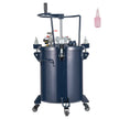 VEVOR Spray Paint Pressure Pot Tank, 30L/8gal Air Paint Pressure Pot with Manual Mixing Agitator, Leak Repair Sealant for Industry Home Decor Architecture Construction Automotive Painting, 70PSI Max