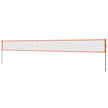 VEVOR Outdoor Portable Volleyball Net System, Adjustable Height Aluminum Poles, Professional Volleyball Set with PVC Volleyball, Pump, Carrying Bag, Heavy Duty Volleyball Net for Backyard, Beach, Lawn