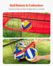 VEVOR Volleyball Training Net System Portable Practice Equipment Indoor Outdoor