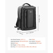 VEVOR PS5 Backpack Dual Shoulder Travel Bag for Playstation 5 PS5 Slim Nylon