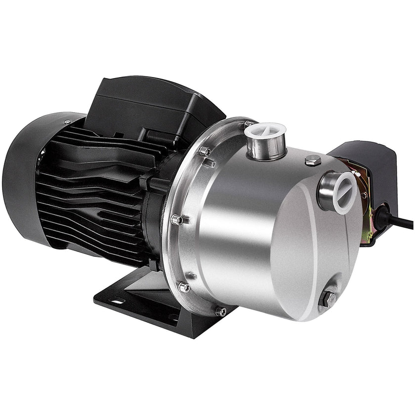 Shallow Well Jet Pump With Pressure Switch 1 HP 110V Stainless Steel