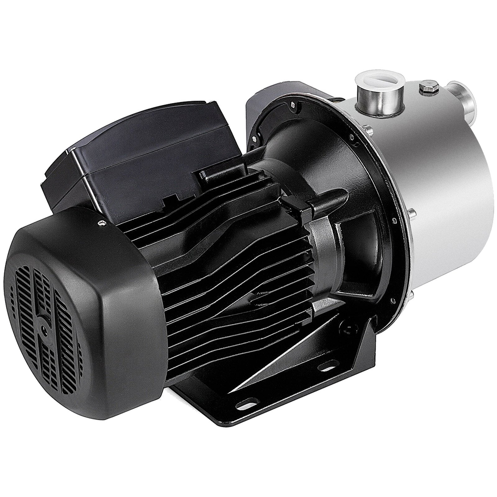 Shallow Well Jet Pump With Pressure Switch 1 HP 110V Stainless Steel