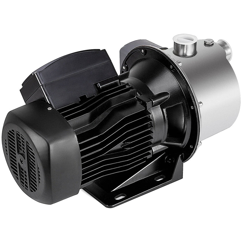 Shallow Well Jet Pump With Pressure Switch 1 HP 110V Stainless Steel