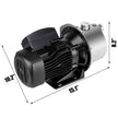 Shallow Well Jet Pump With Pressure Switch 1 HP 110V Stainless Steel