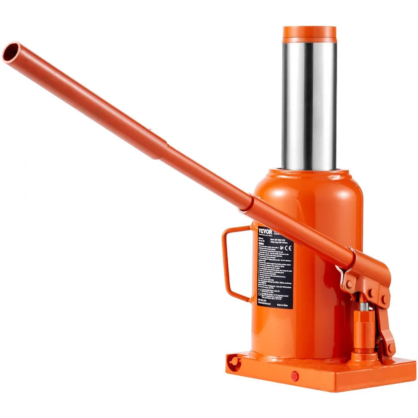 VEVOR Hydraulic Bottle Jack 50 Ton Manual High Lift Automotive Car Repair Shop