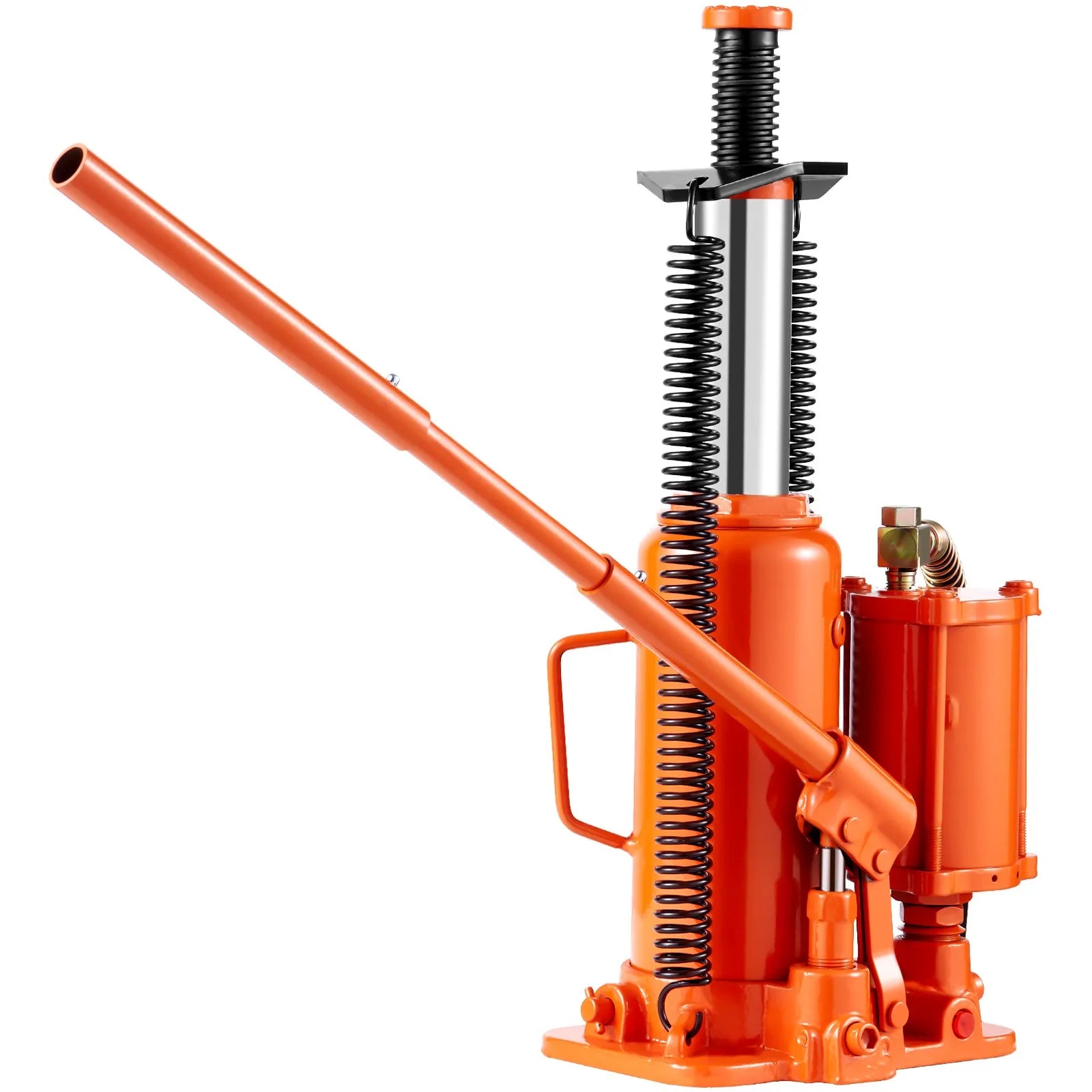 VEVOR Air Hydraulic Bottle Jack 12 Ton Manual Hand Pump Automotive Car Repair