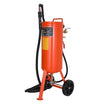 VEVOR 10 Gallon Heavy-Duty Sand Blaster, 60-110 PSI High Pressure Sandblaster, Portable Abrasive Blasting Tank, Air Sand Blasting Kit with 2 Ceramic Nozzles & 7.5ft Hose for Stain, Rust, Paint Removal