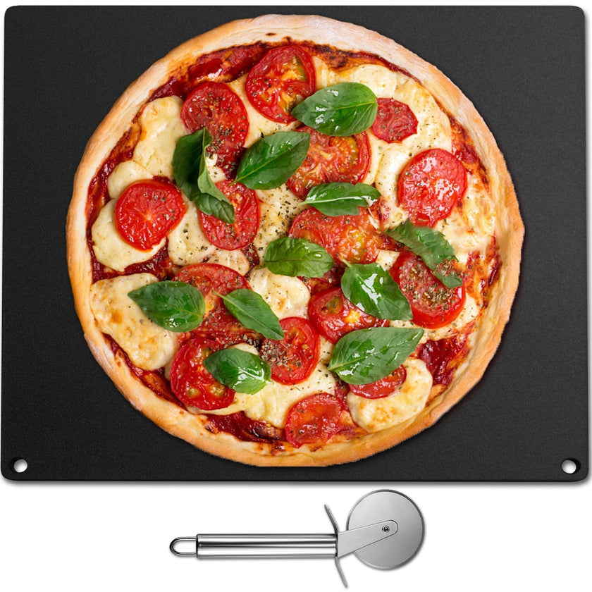 VEVOR Steel Pizza Stone, 16.1