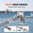 VEVOR T304 Stainless Steel Cable 1/8