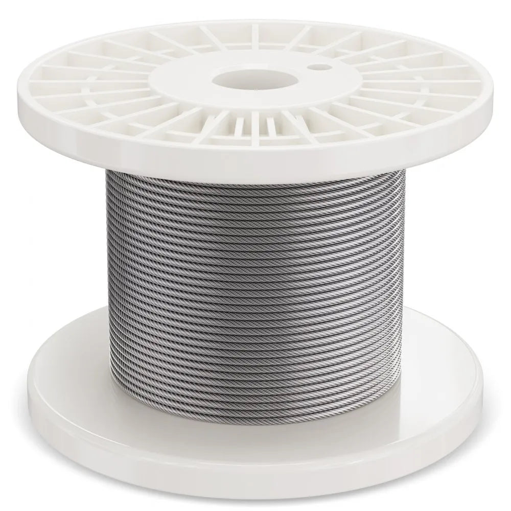 VEVOR T304 Stainless Steel Cable 1/8