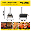 VEVOR Wood Fired Oven 12