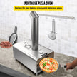 VEVOR Pellet Pizza Oven, Stainless Steel Pizza Oven Outdoor, 12
