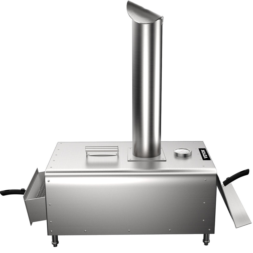 VEVOR Pellet Pizza Oven, Stainless Steel Pizza Oven Outdoor, 12