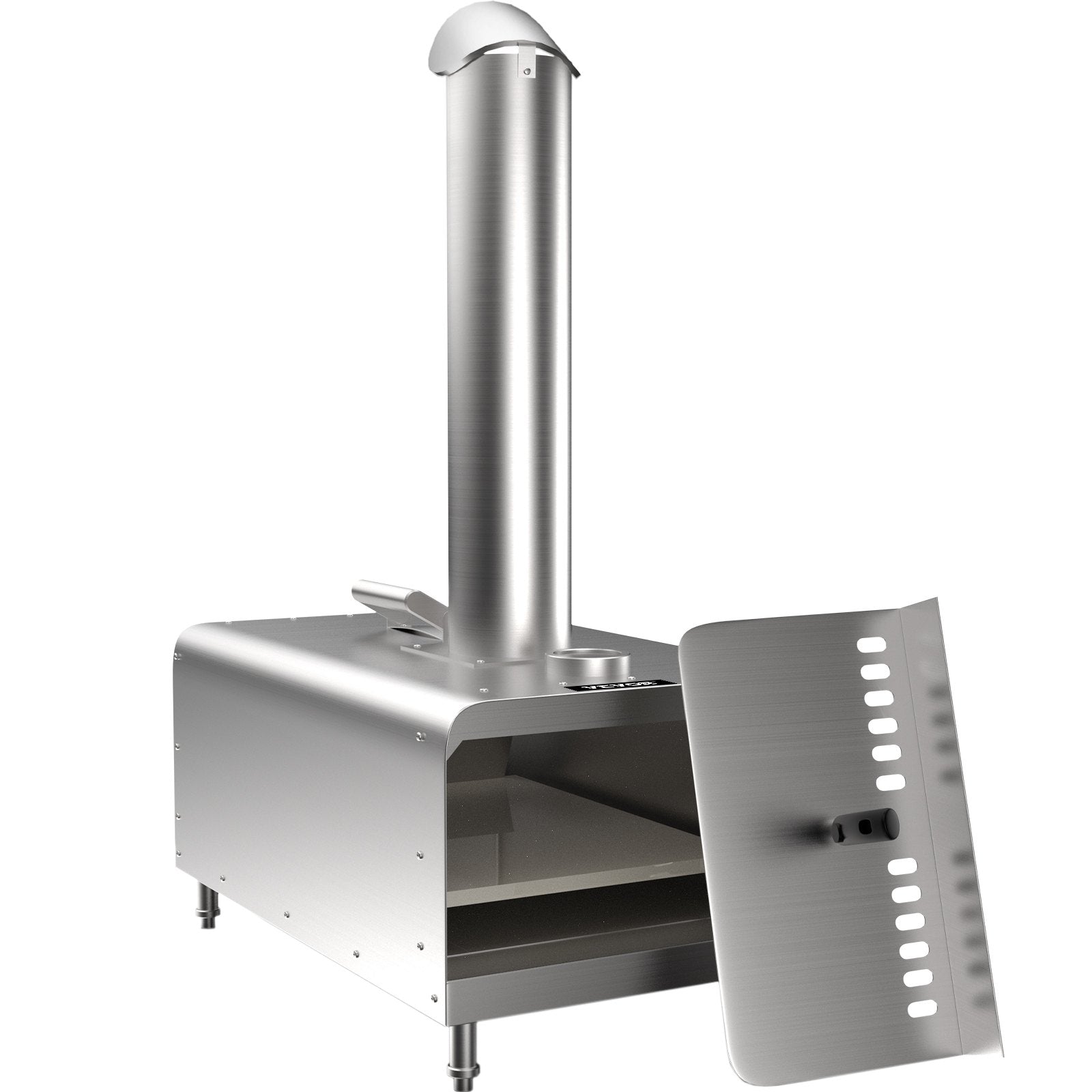 VEVOR Pellet Pizza Oven, Stainless Steel Pizza Oven Outdoor, 12