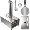 VEVOR Pellet Pizza Oven, Stainless Steel Pizza Oven Outdoor, 12