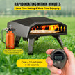 VEVOR Gas Pizza Oven, Stainless Steel Propane Pizza Oven, Gas Fire Pizza Oven with 12
