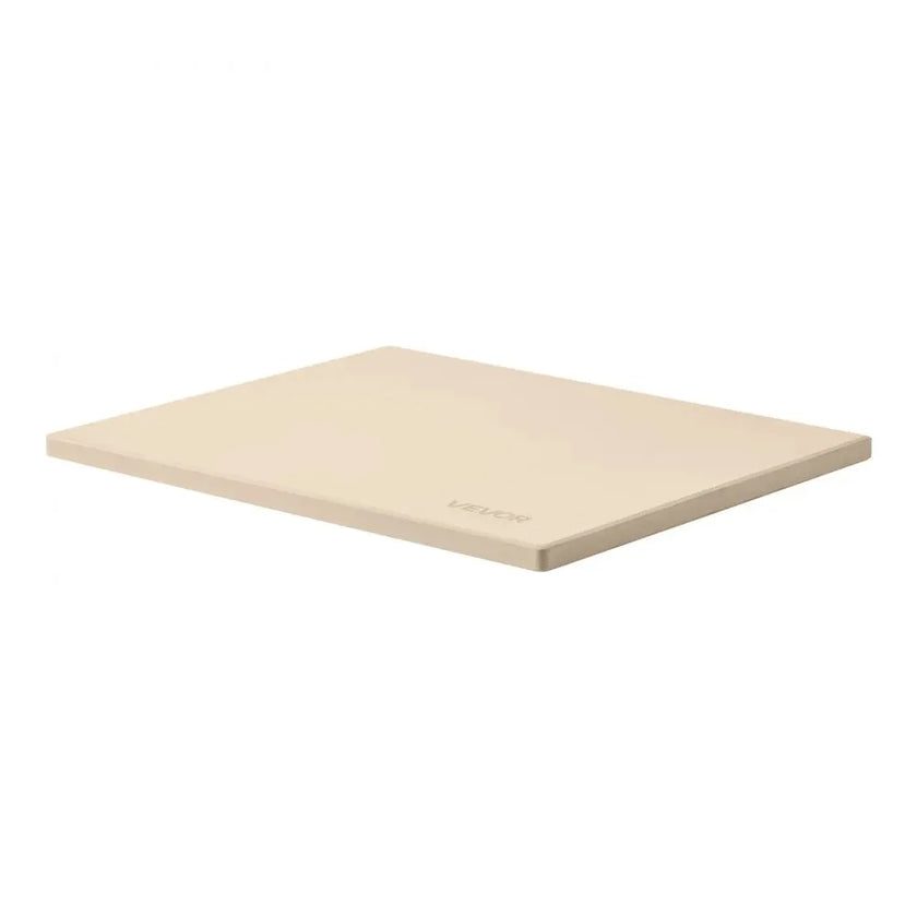 VEVOR Pizza Stone, 20 x 14 in Rectangular Cordierite Pizza Stone, Extra Large Baking-Stone with PP Scraper, 0.67 in Thick Heat-Resistant Cordierite, for Oven, Baking Bread & Pizzas, BBQ Grilling