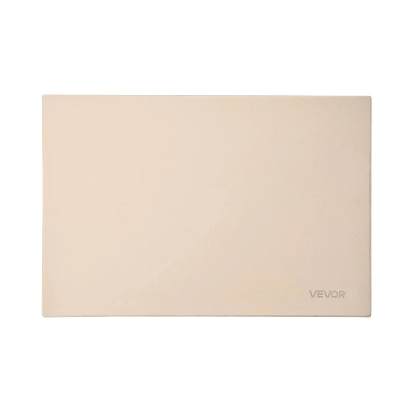 VEVOR Pizza Stone, 20 x 14 in Rectangular Cordierite Pizza Stone, Extra Large Baking-Stone with Aluminum Peel, 0.6 in Thick Heat-Resistant Cordierite, for Oven, Baking Bread & Pizzas, BBQ Grilling