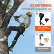 VEVOR Tree Climbing Spikes Climbing Spurs Alloy Steel Arborist Equipment Green