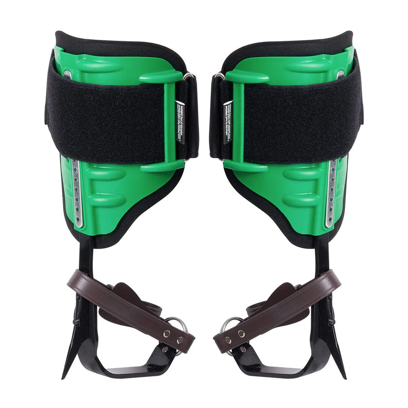 VEVOR Tree Climbing Spikes Climbing Spurs Alloy Steel Arborist Equipment Green