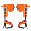 VEVOR Tree Climbing Spikes Climbing Spurs Alloy Steel Arborist Equipment Orange
